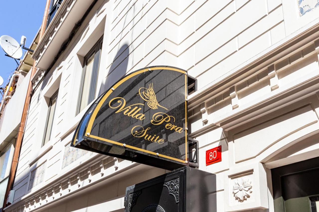 Villa Pera Suite Hotel Estambul Exterior foto